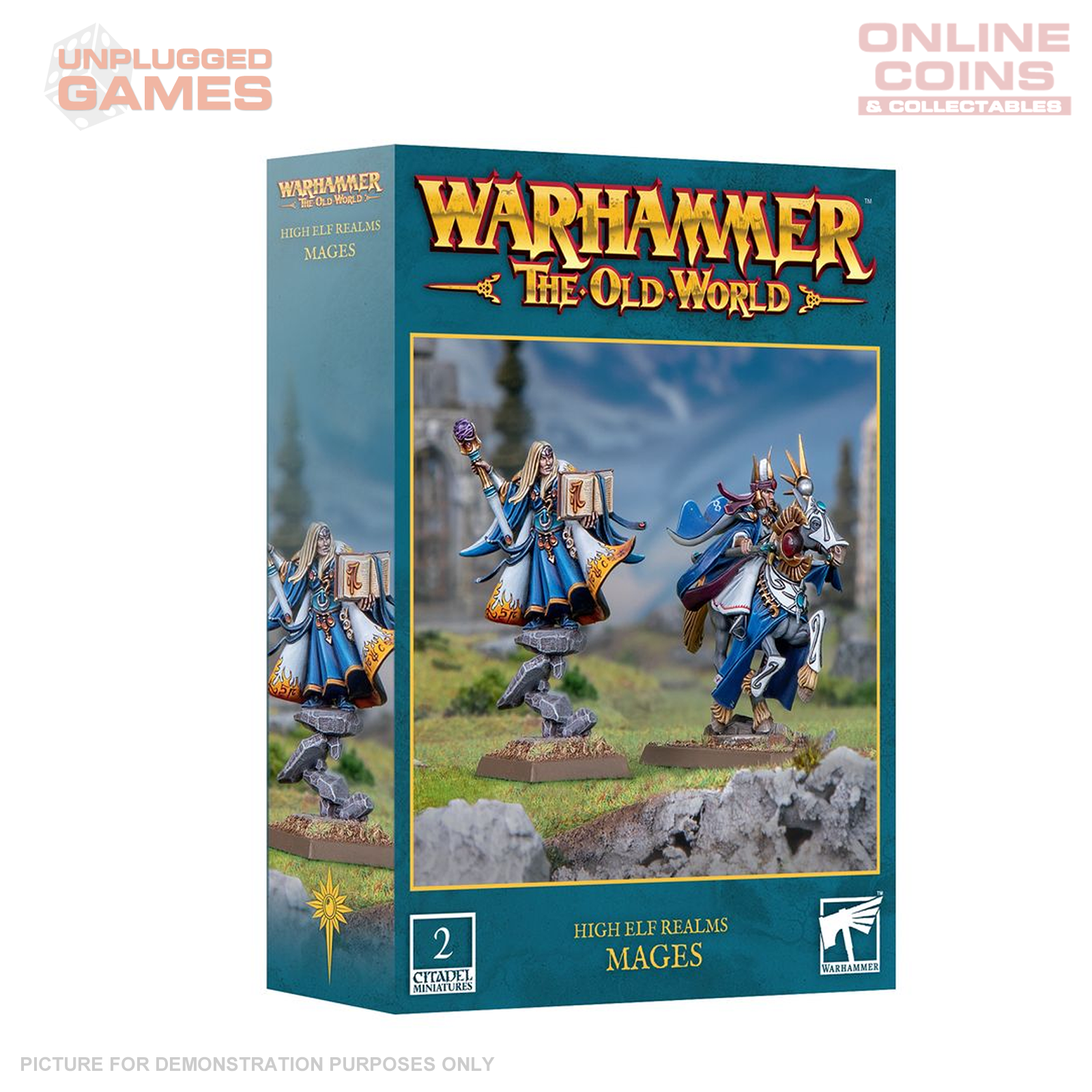 Warhammer The Old World - High Elf Realms - Mages